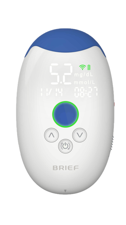 激光血糖仪 冰川蓝